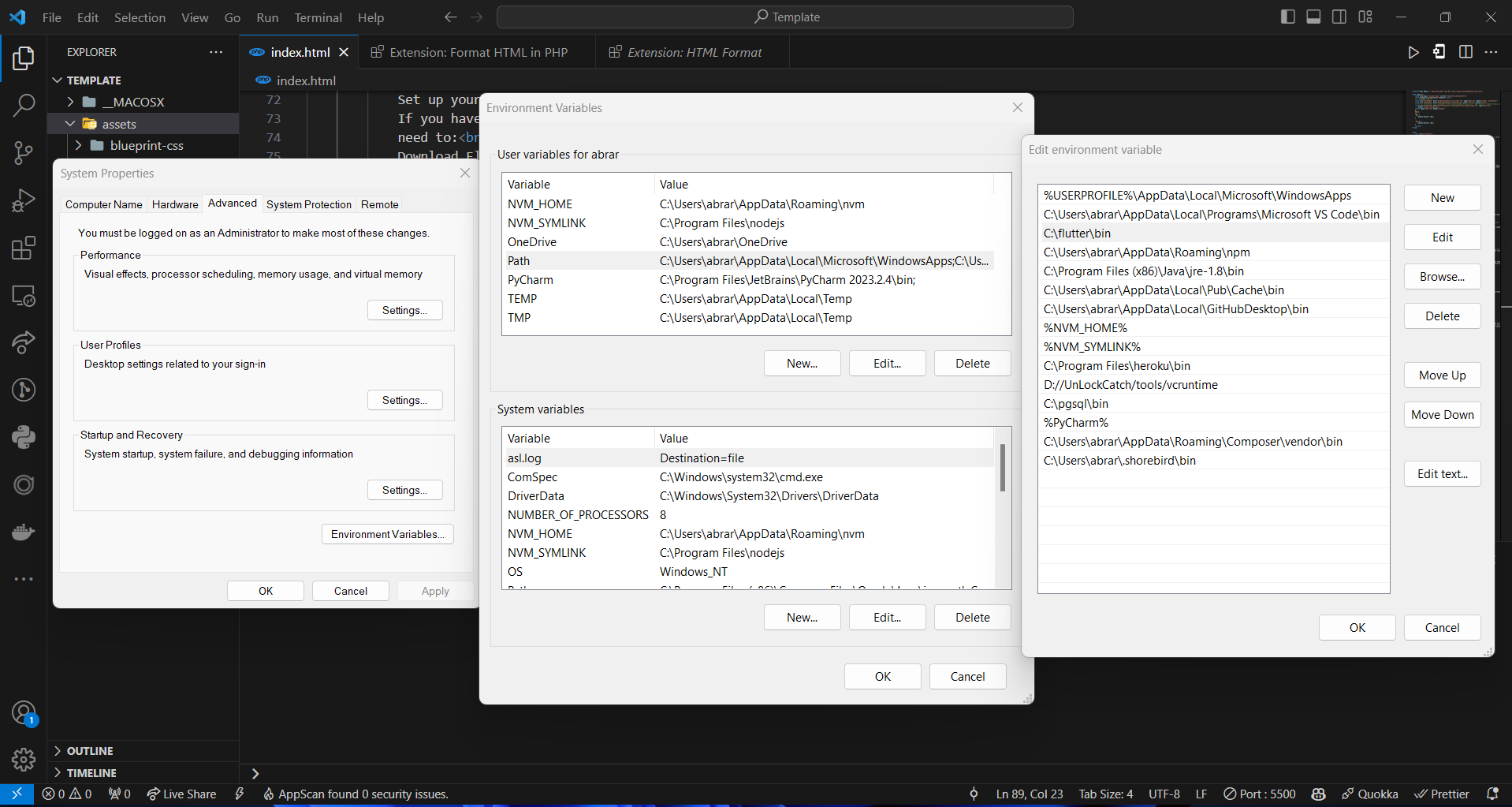 install Flutter